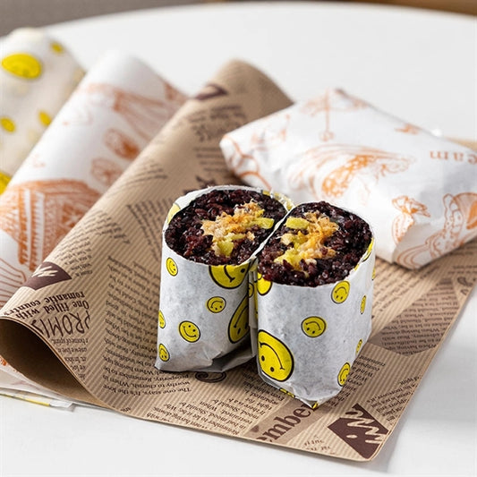 Custom Oil Proof Food Wrapping Paper