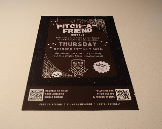 Event Promotional Poster 11x17