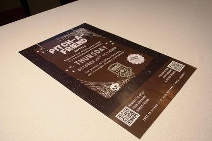 Event Promotional Poster 11x17