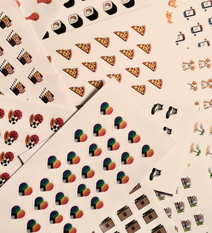 Pitch-A-Friend Event Sticker Kit